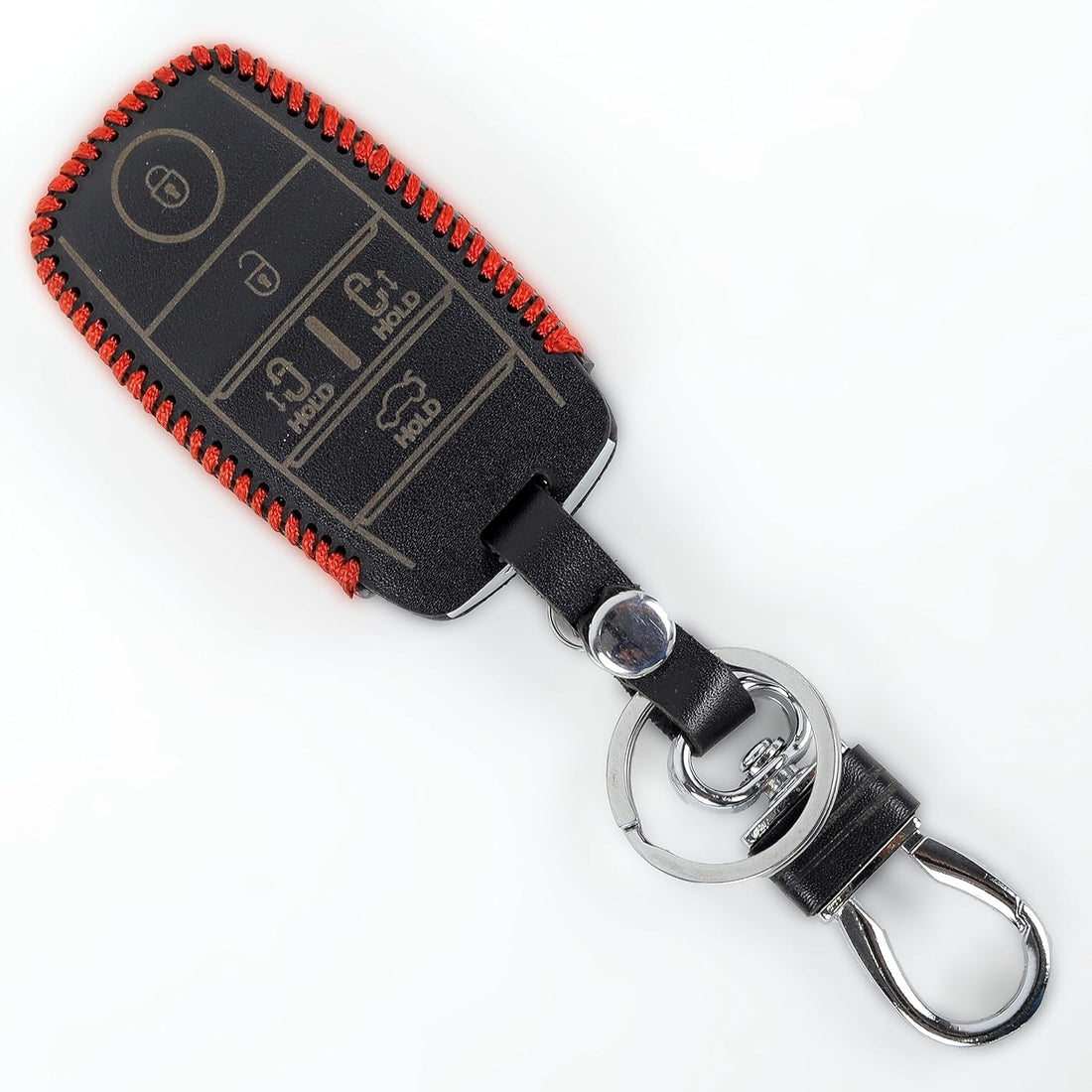 Crafted KIA Leather Key Cover