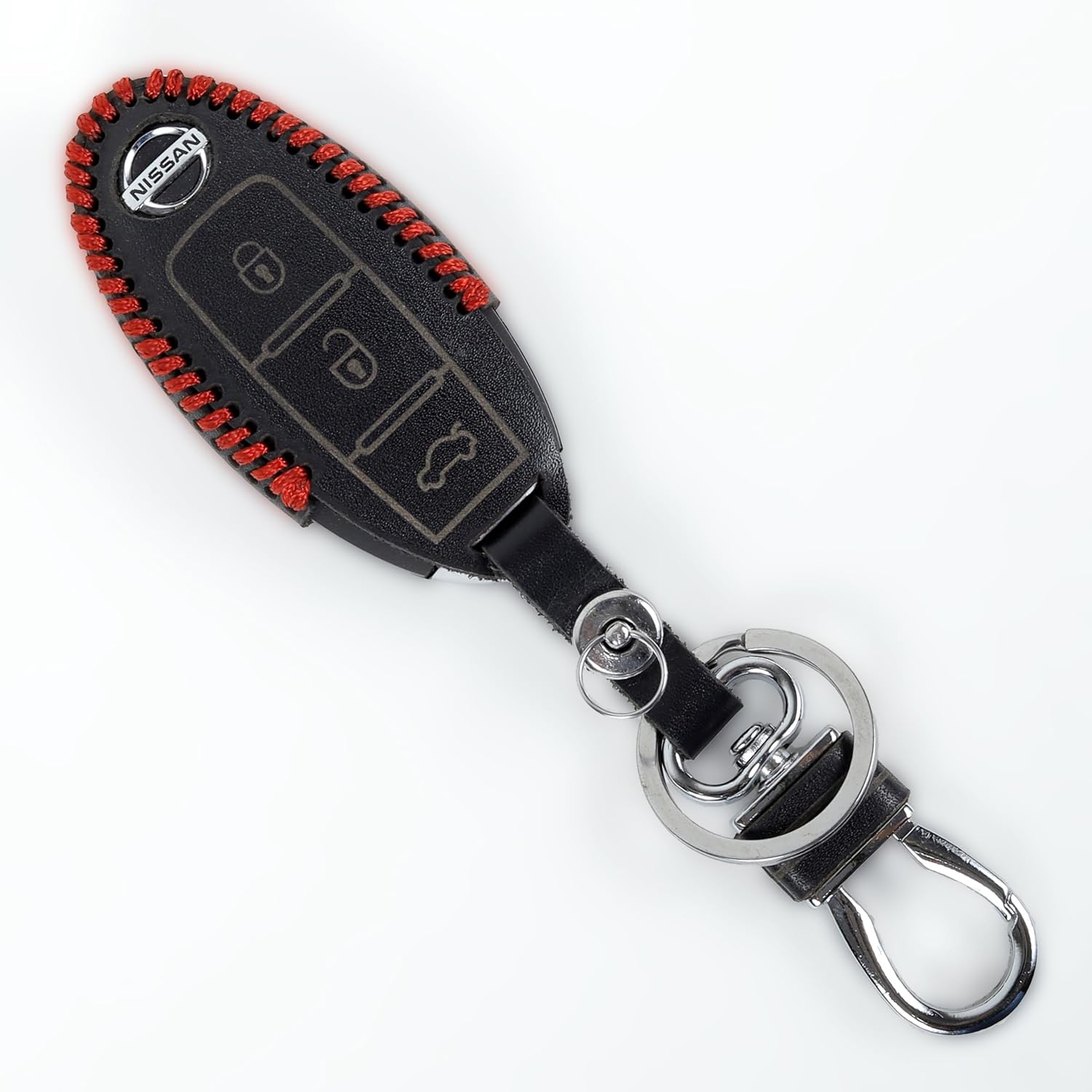 Leather Key Cover For NISSAN