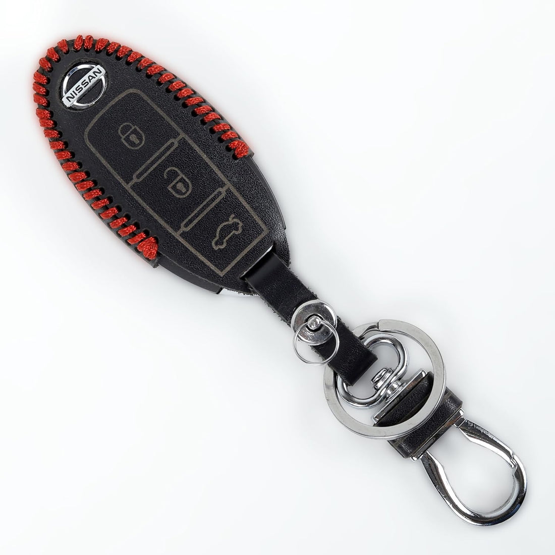 Leather Key Cover For NISSAN