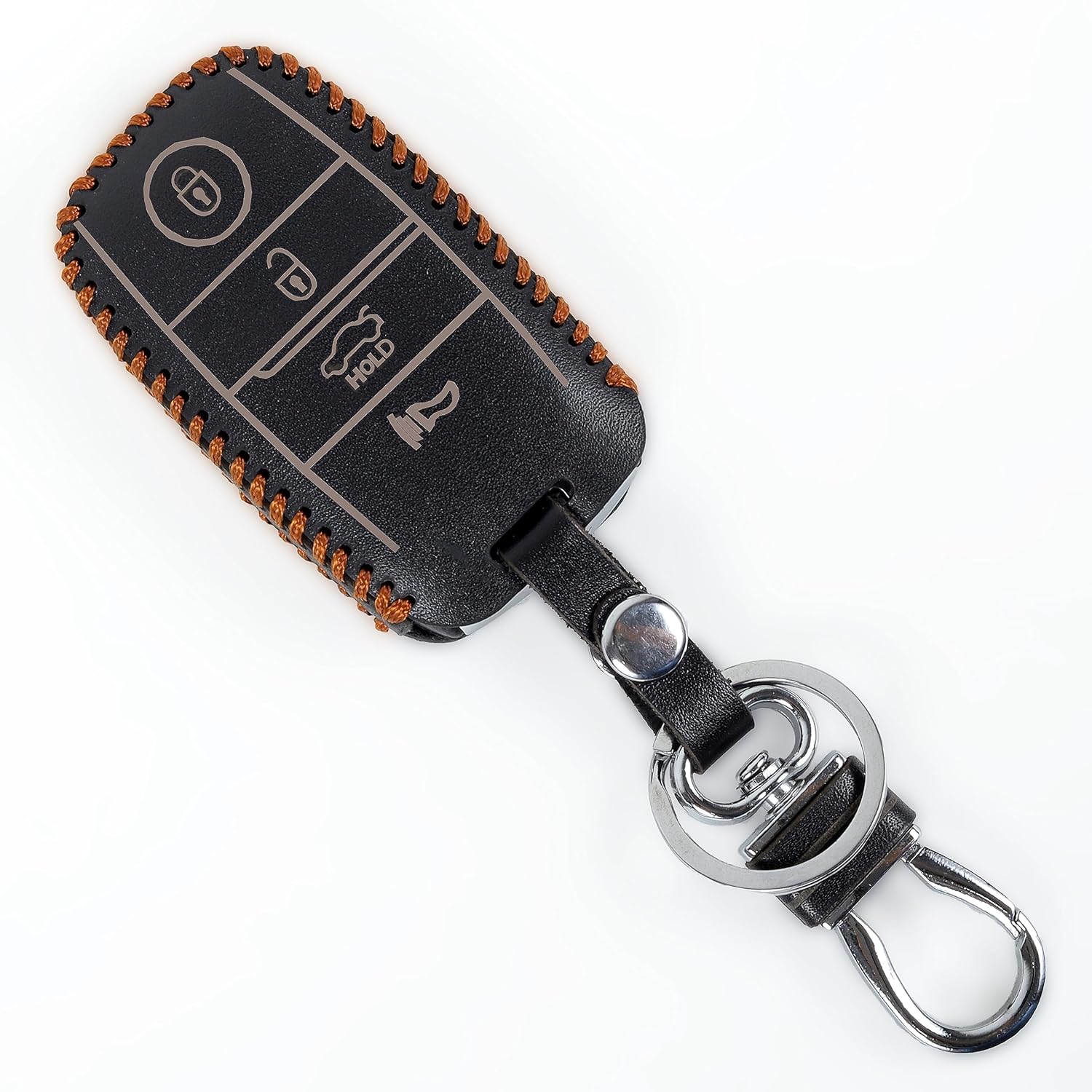 Crafted KIA Leather Key Cover