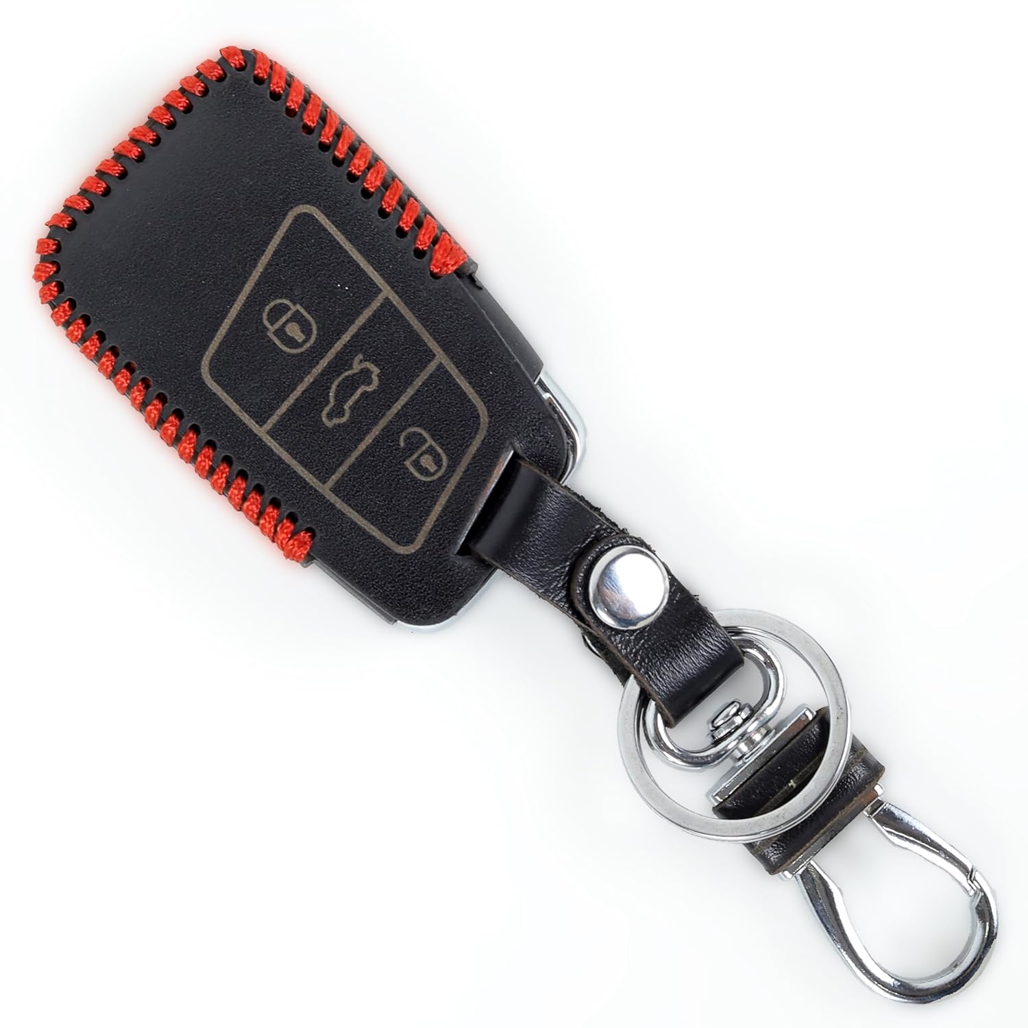 Timeless Leather Key Cover For SKODA