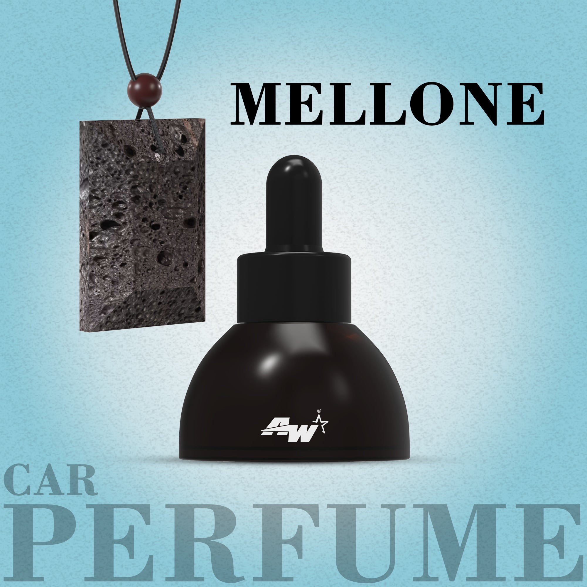 Volcanic Lava Stone Car Perfume Diffuser Pendant