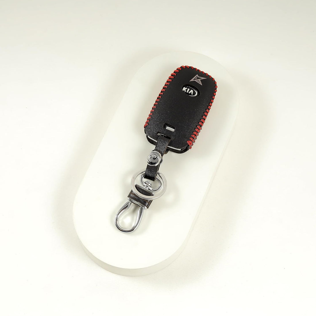 Crafted KIA Leather Key Cover