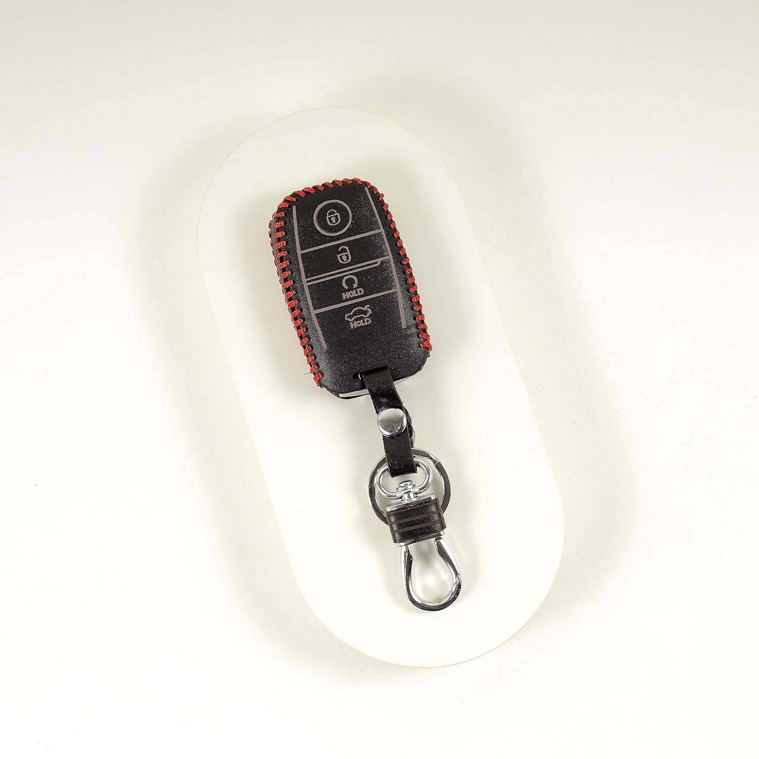 Crafted KIA Leather Key Cover