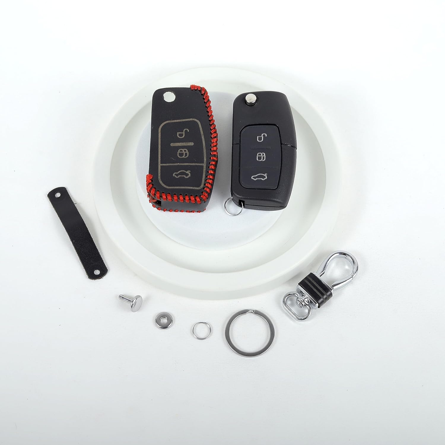 Elite Leather Key Cover For FORD