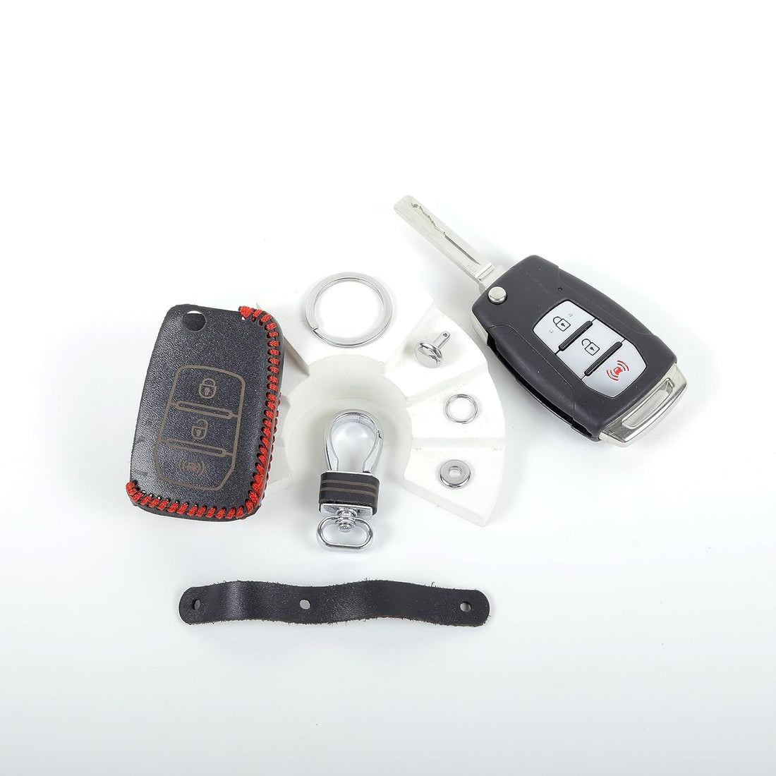 Artisan Leather Key Cover For Mahindra