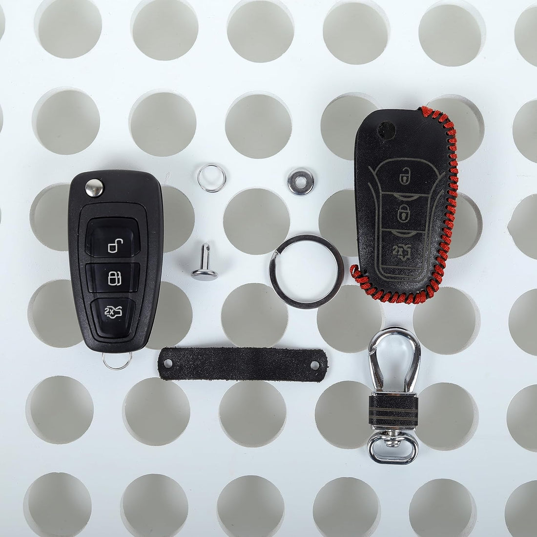 Elite Leather Key Cover For FORD