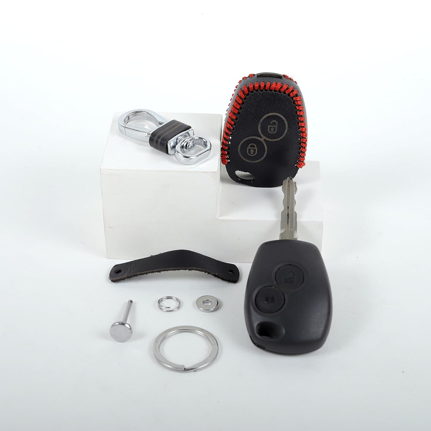 Leather Key Cover For NISSAN