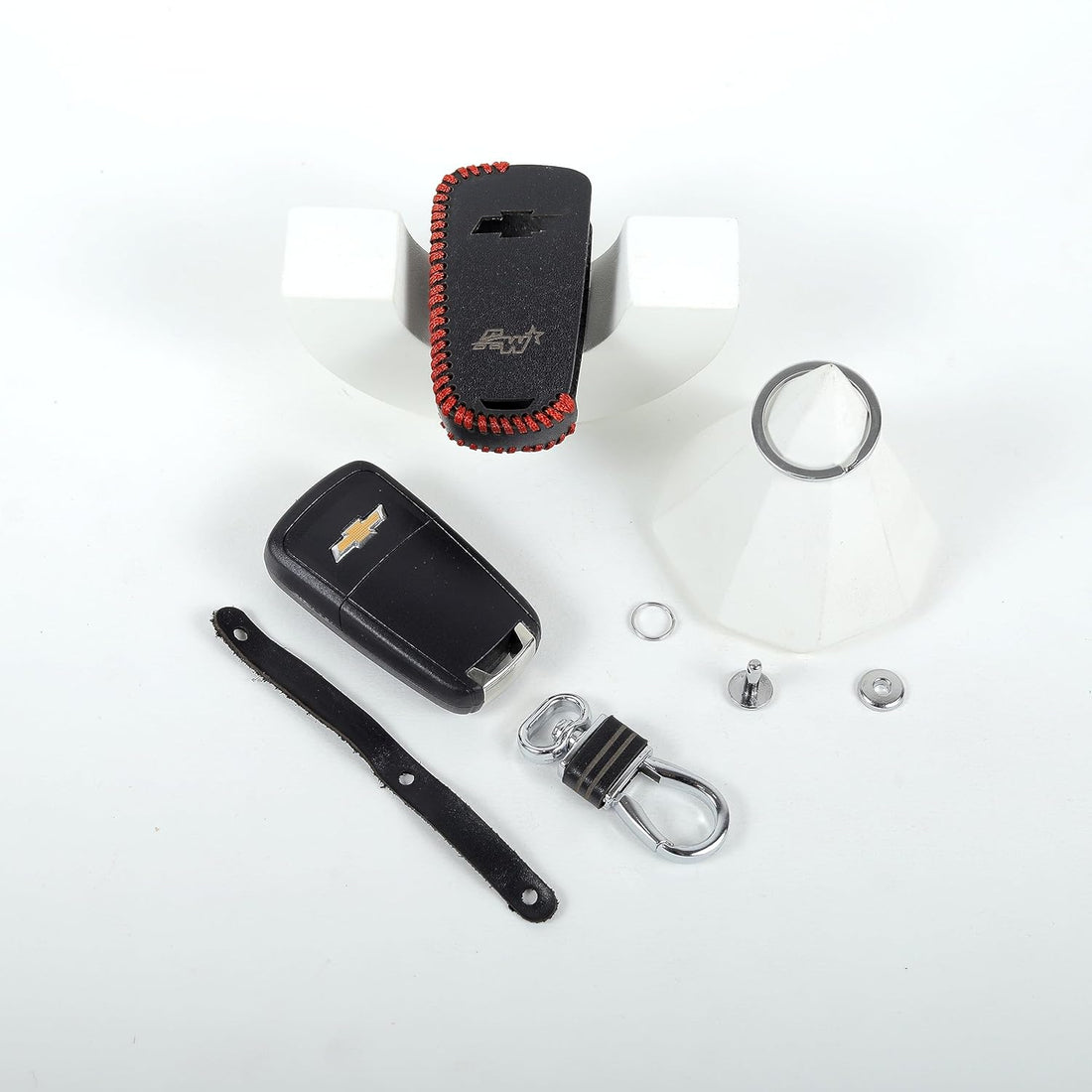 Leather Key Cover for Chevrolet Cruze