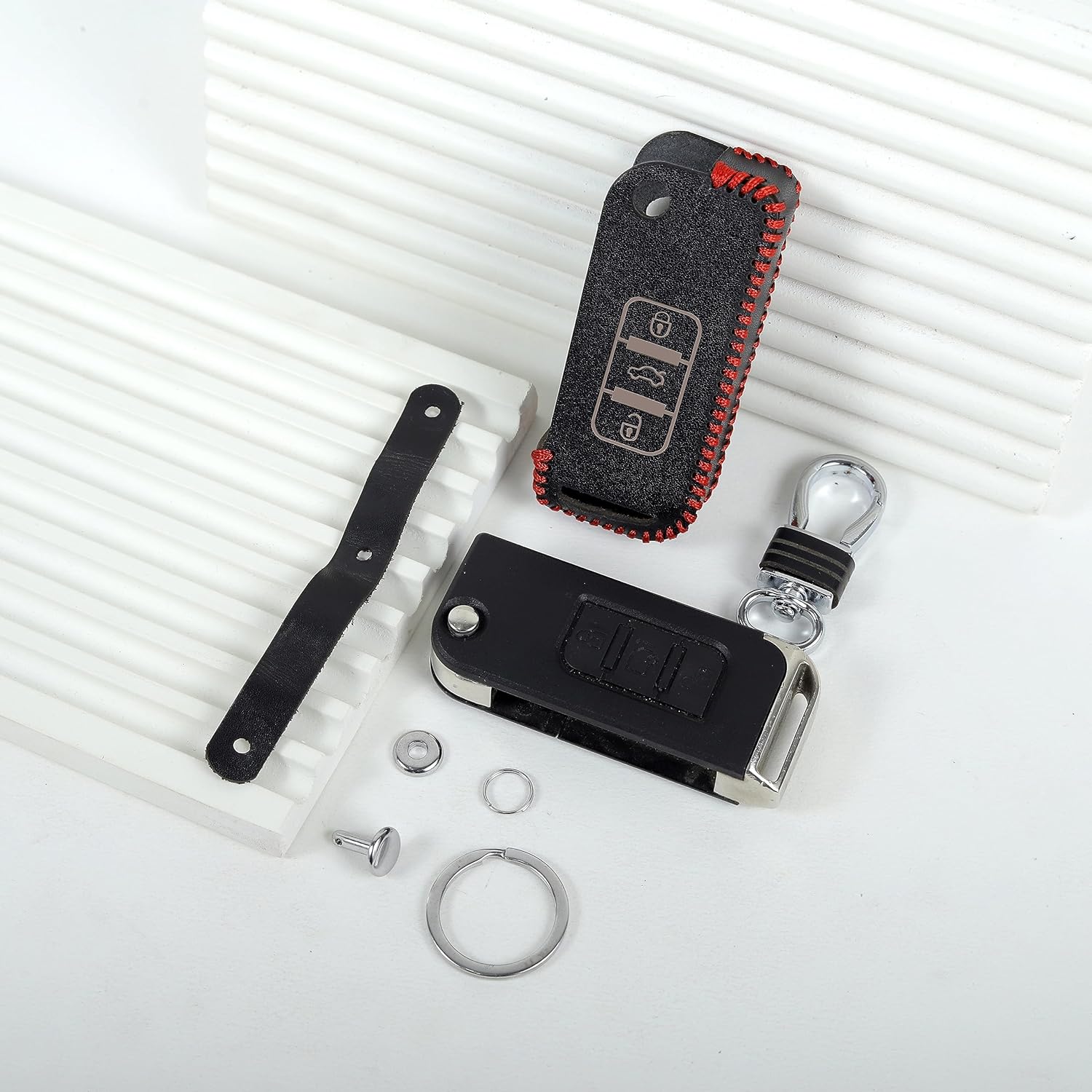Artisan Leather Key Cover For Mahindra
