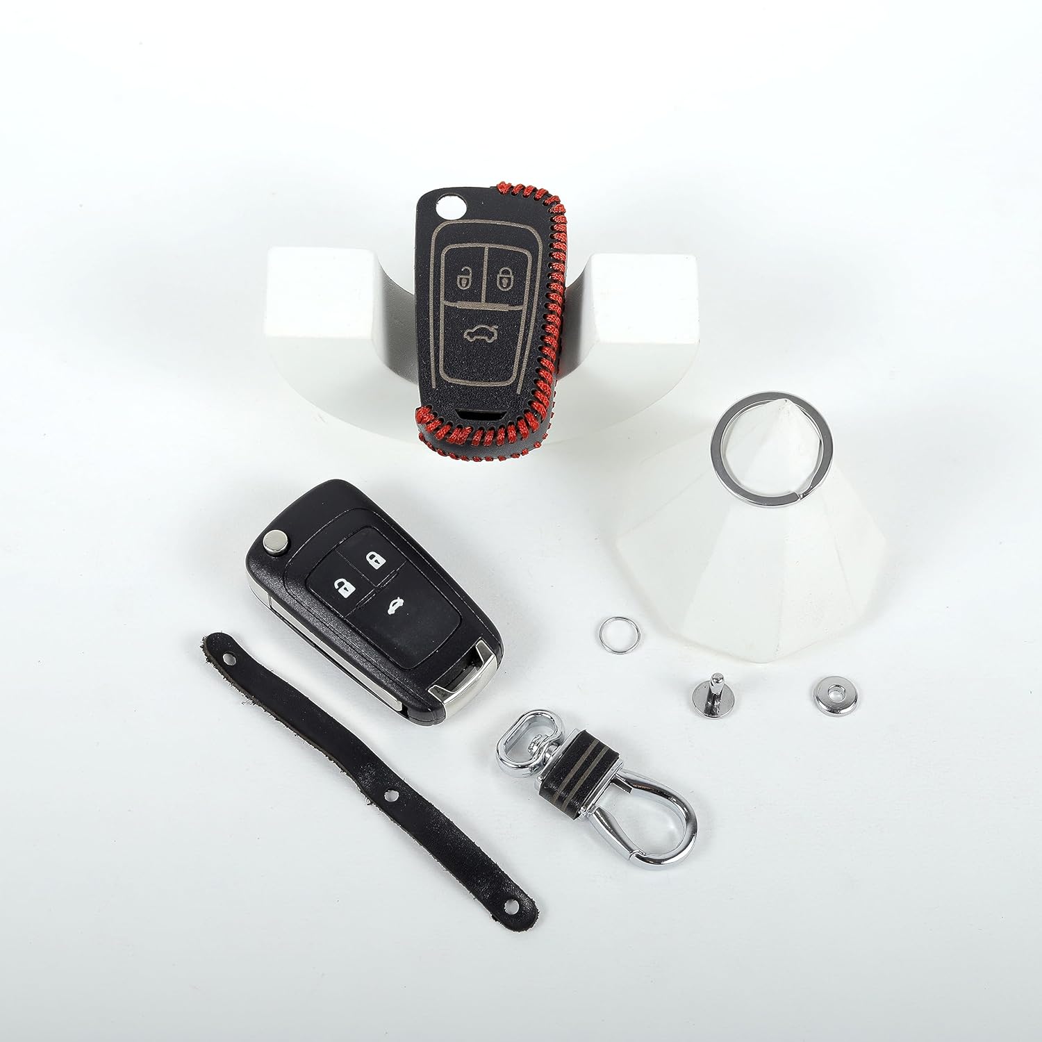 Leather Key Cover for Chevrolet Cruze