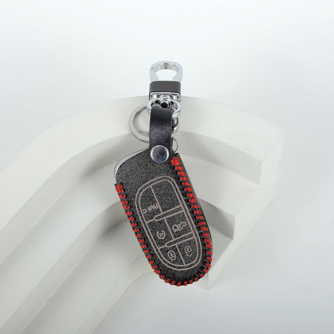 ADVENTURE LEATHER KEY COVER FOR JEEP COMPASS