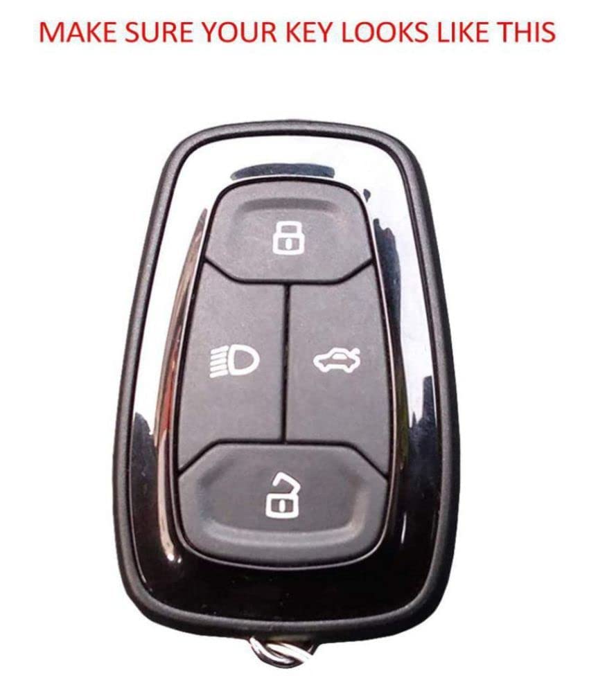 Retro Leather Key Cover For TATA
